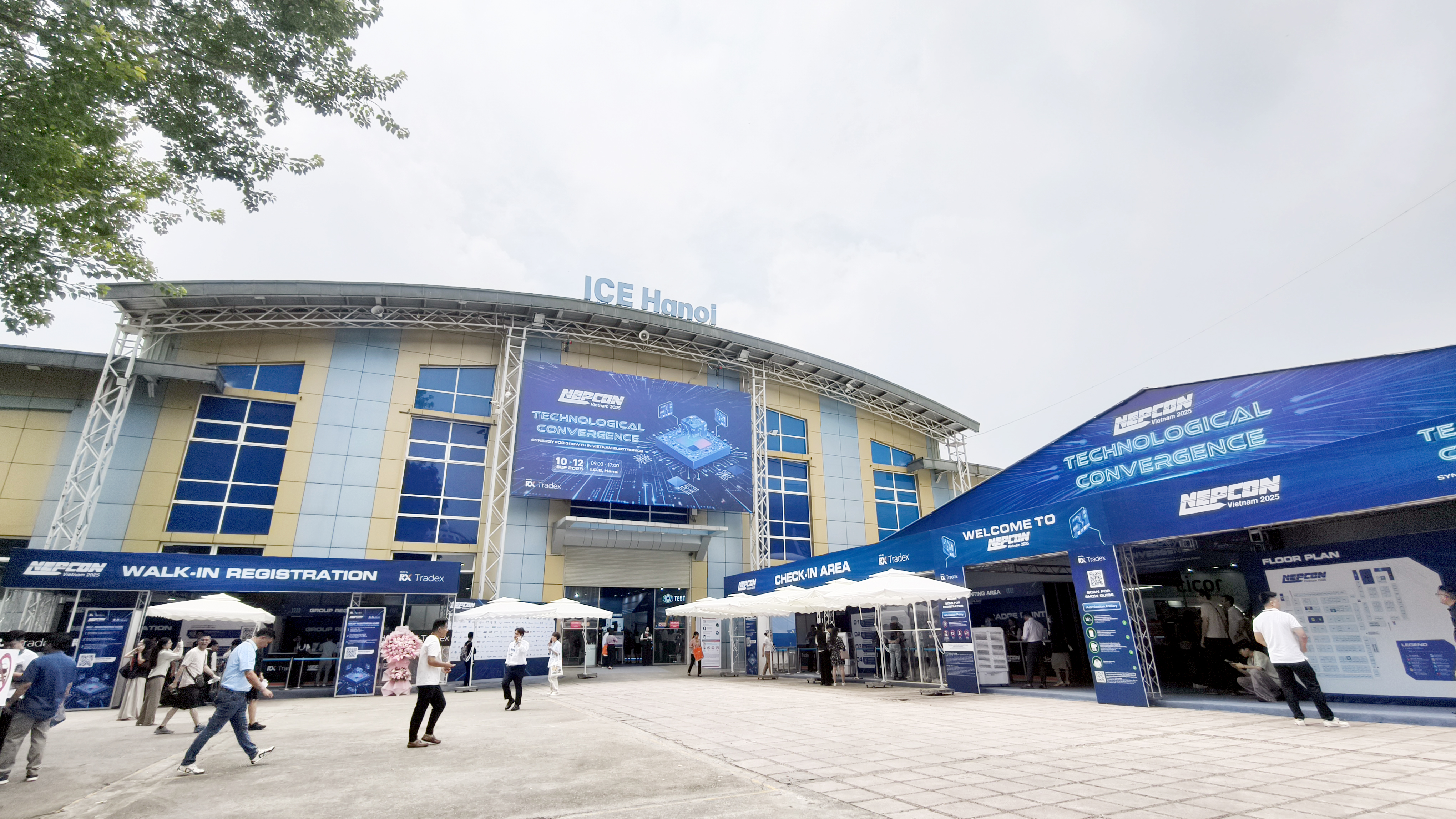 江西哈哈体育微电子闪耀2025越南河内电子展，成果丰硕圆满落幕！